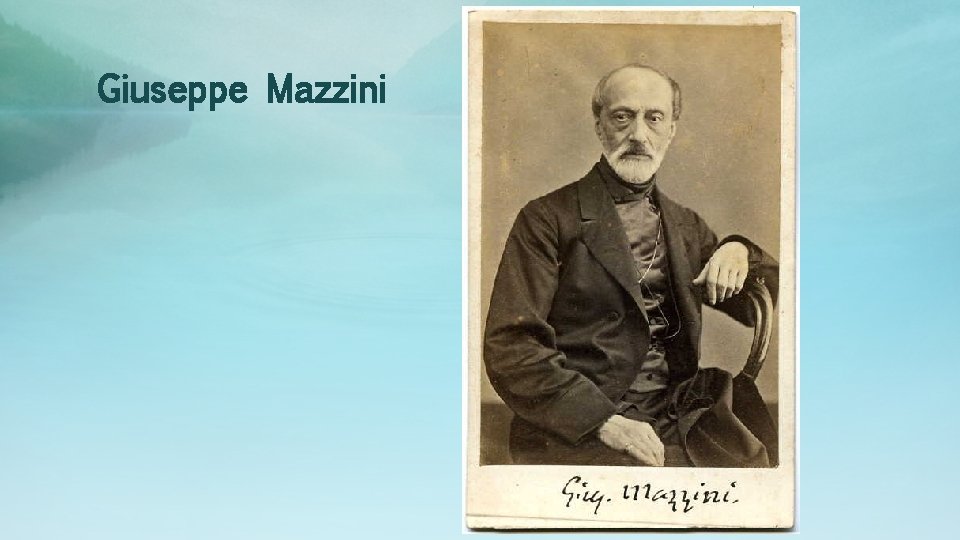 Giuseppe Mazzini 