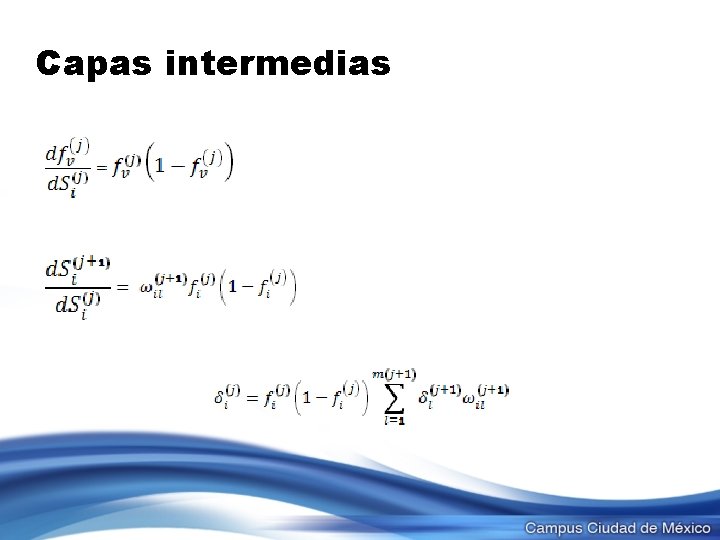 Capas intermedias 