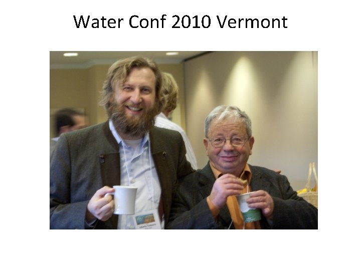 Water Conf 2010 Vermont 