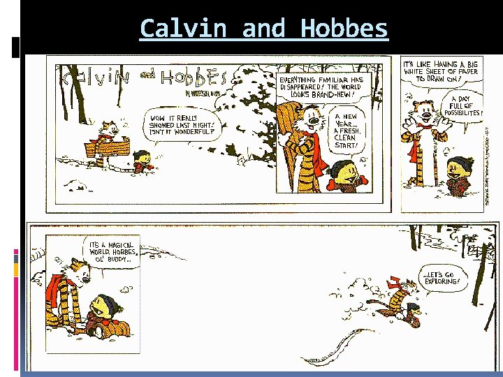 Calvin and Hobbes 