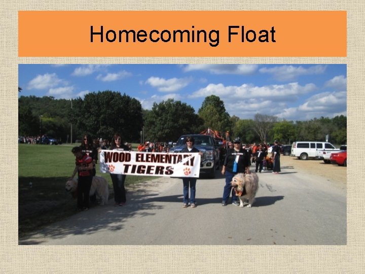 Homecoming Float 