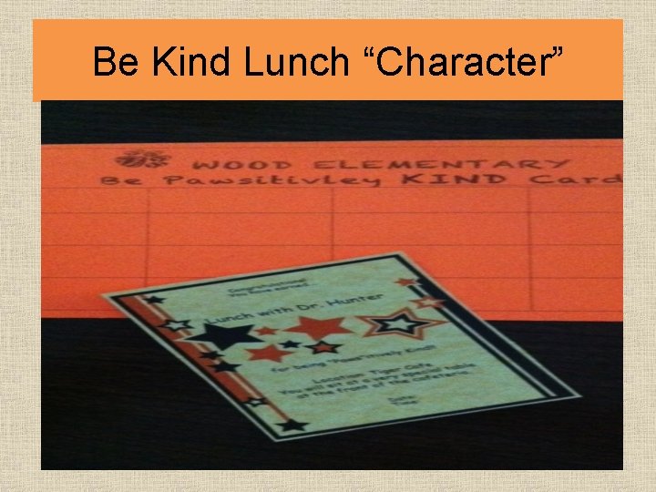 Be Kind Lunch “Character” 
