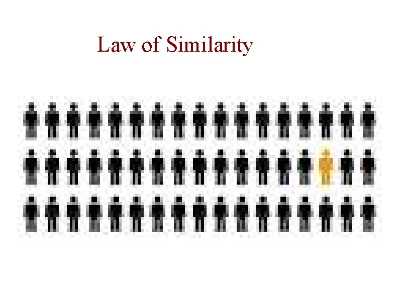 Law of Similarity 