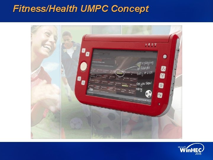 Fitness/Health UMPC Concept 