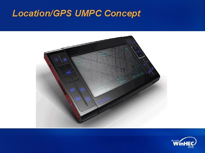 Location/GPS UMPC Concept 