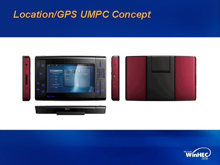 Location/GPS UMPC Concept 