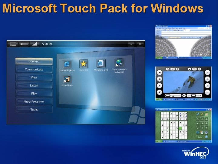 Microsoft Touch Pack for Windows 