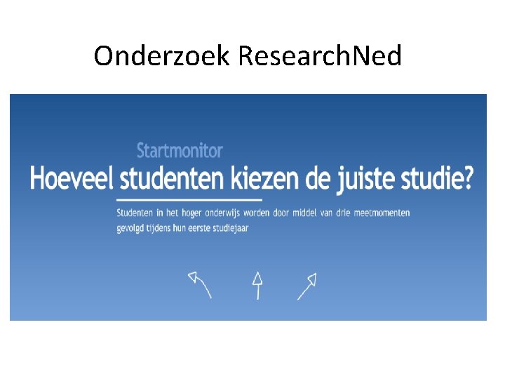 Onderzoek Research. Ned 