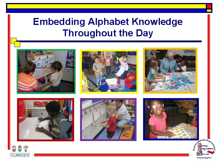 Embedding Alphabet Knowledge Throughout the Day 