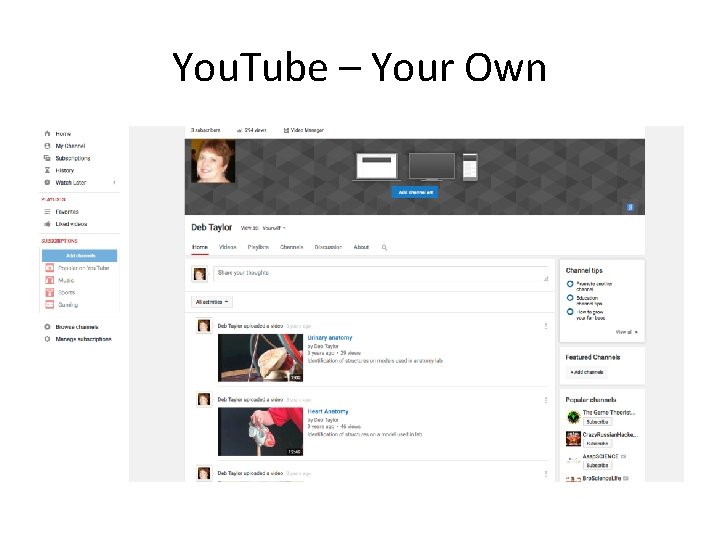 You. Tube – Your Own 