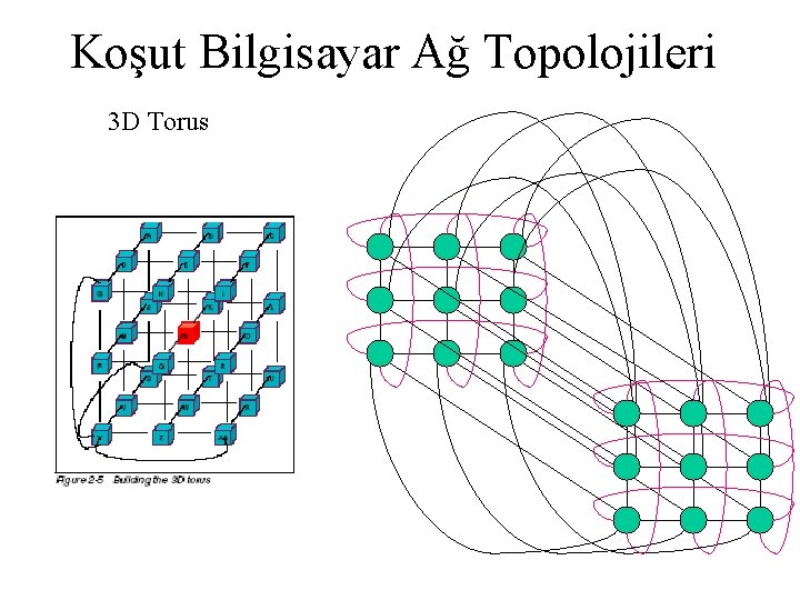 Koşut Bilgisayar Ağ Topolojileri 3 D Torus 