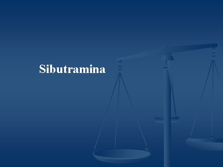Sibutramina 