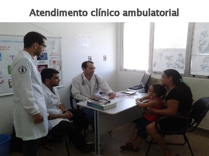 Atendimento clínico ambulatorial Atendimento domiciliar realizado no bairro Laguinho, em Macapá/AP, no mês de