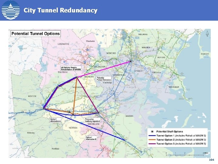 City Tunnel Redundancy 104 