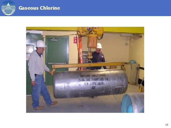 Gaseous Chlorine 12 