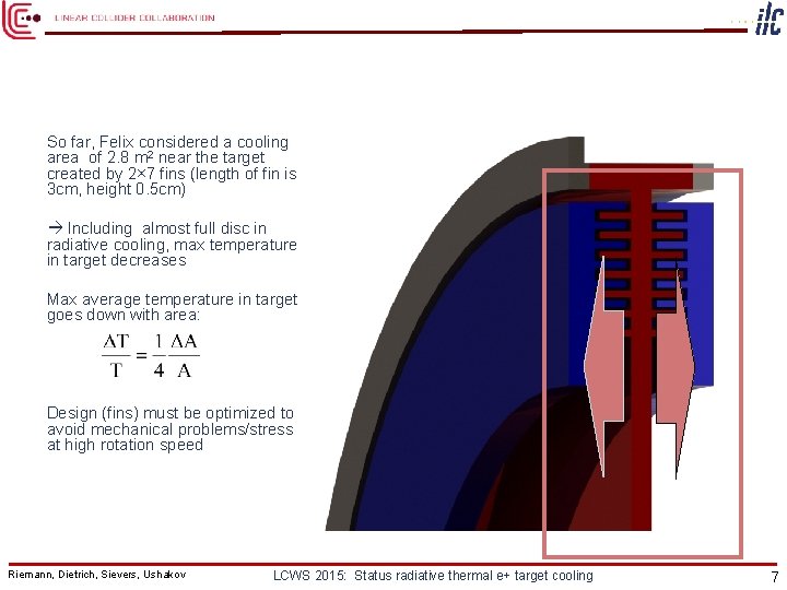 So far, Felix considered a cooling area of 2. 8 m 2 near the