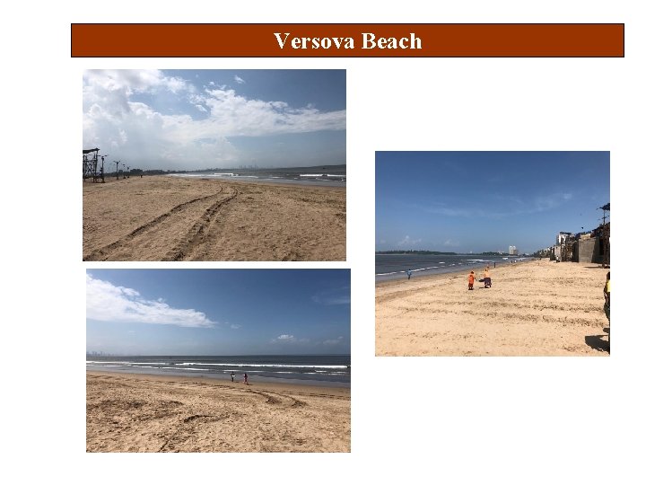 Juhu Beach Versova Beach 