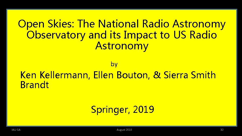 Open Skies: The National Radio Astronomy Observatory and its Impact to US Radio Astronomy