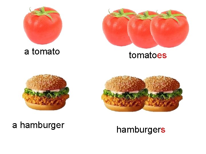 a tomato a hamburger tomatoes hamburgers 