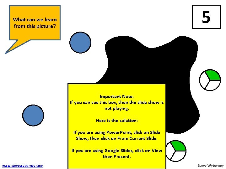 5 Let’s look under the Whatcan number we learn is Splat! splat Theto total