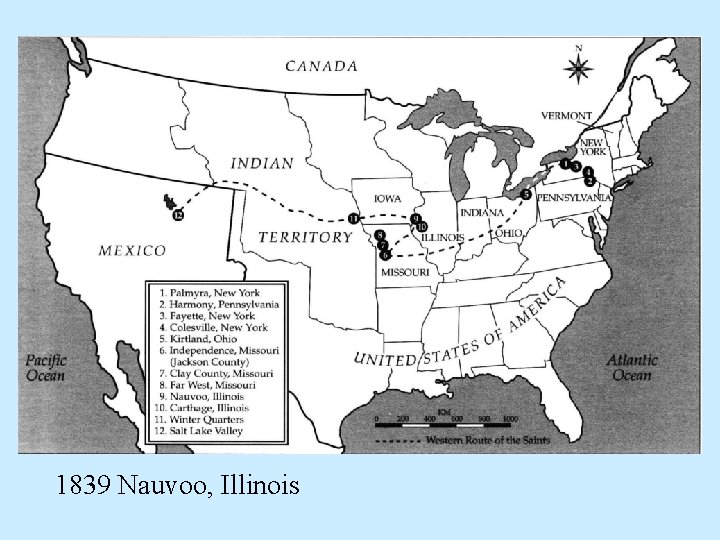 1839 Nauvoo, Illinois 
