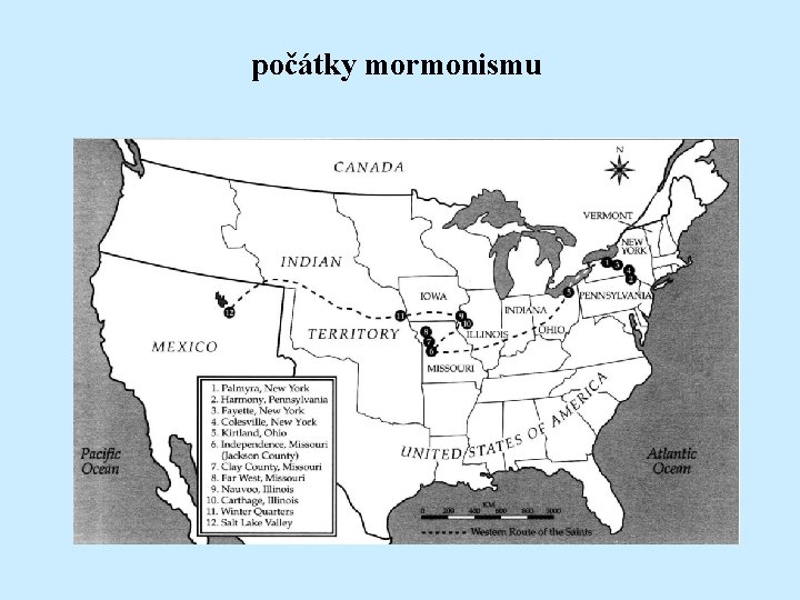 počátky mormonismu 