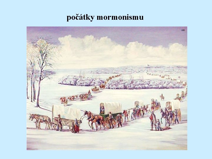 počátky mormonismu 