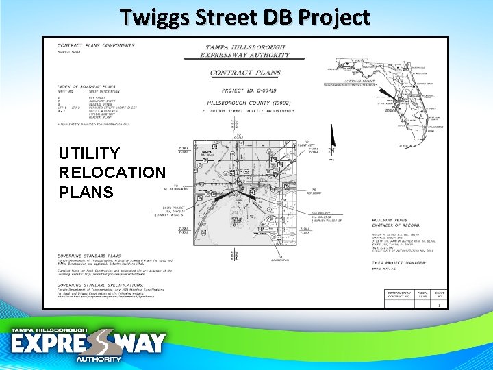 Twiggs Street DB Project UTILITY RELOCATION PLANS 