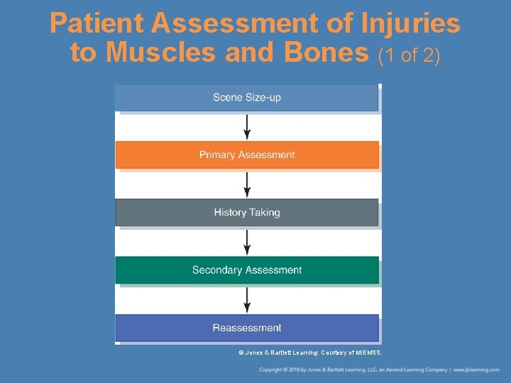 Patient Assessment of Injuries to Muscles and Bones (1 of 2) © Jones &