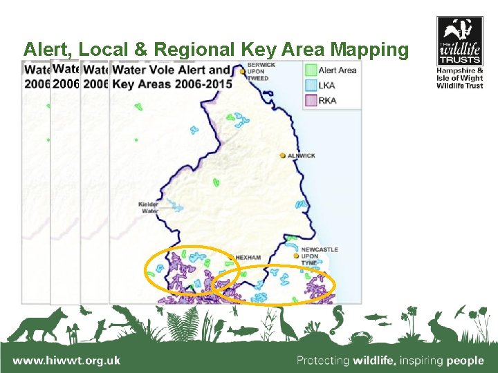 Alert, Local & Regional Key Area Mapping www. hiwwt. org. uk Protecting wildlife, inspiring