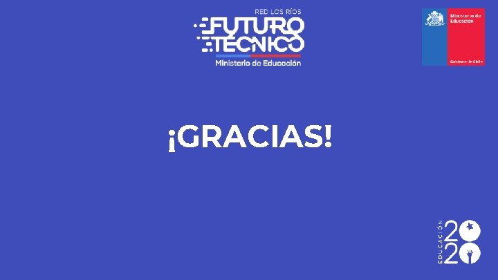 ¡GRACIAS! 