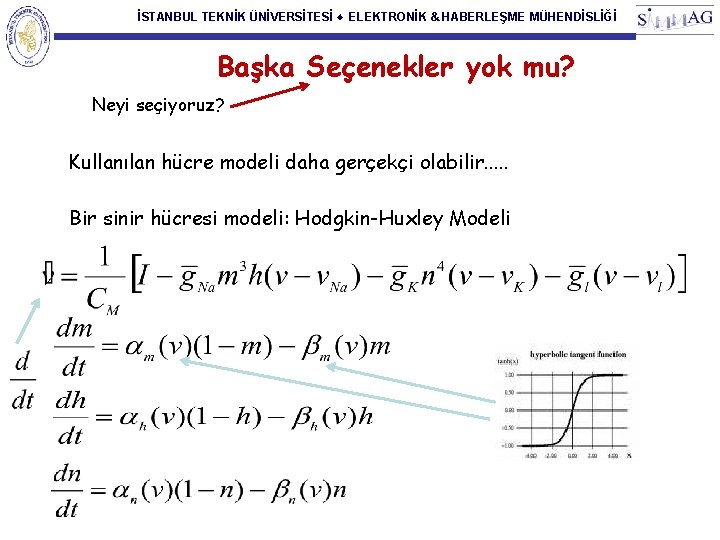 İSTANBUL TEKNİK ÜNİVERSİTESİ ♦ ELEKTRONİK & HABERLEŞME MÜHENDİSLİĞİ Başka Seçenekler yok mu? Neyi seçiyoruz?