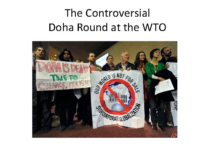 The Controversial Doha Round at the WTO 