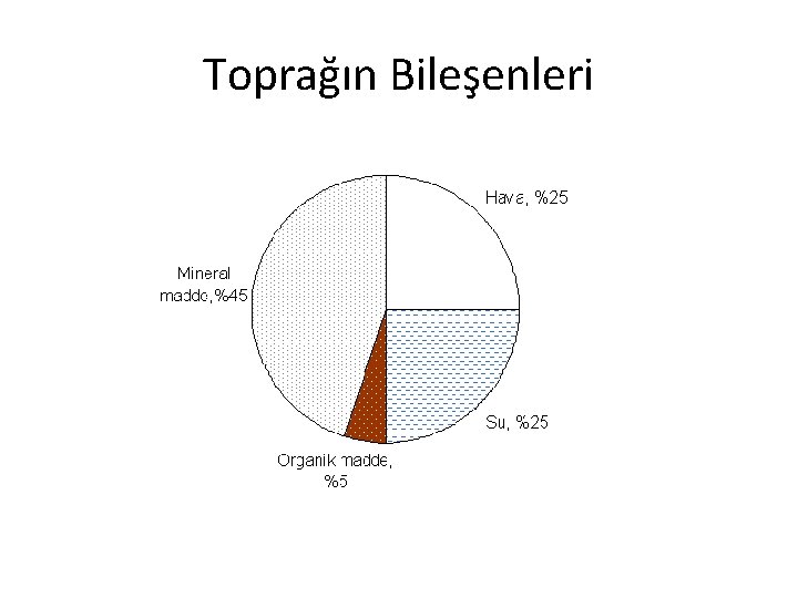Toprağın Bileşenleri 