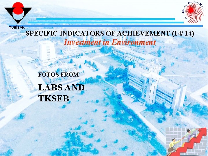 TÜBİTAK SPECIFIC INDICATORS OF ACHIEVEMENT (14/ 14) Investment in Environment FOTOS FROM LABS AND