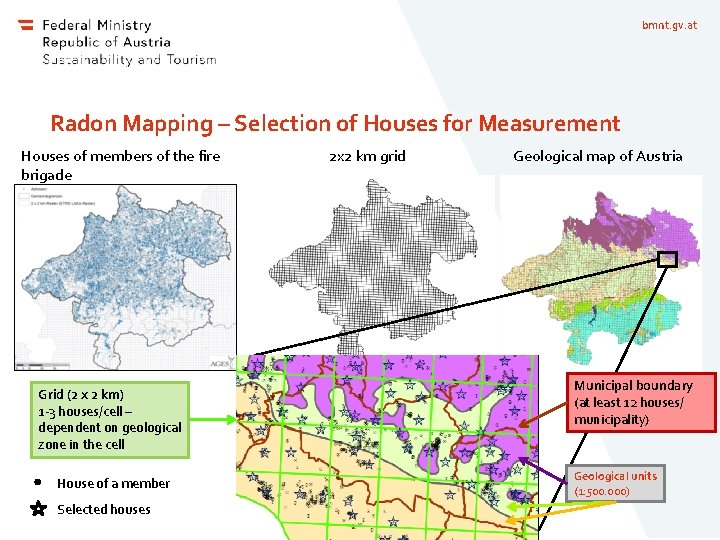 bmnt. gv. at Radon Mapping – Selection of Houses for Measurement Houses of members