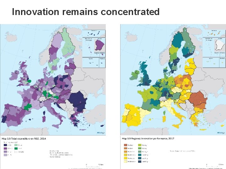 Innovation remains concentrated 