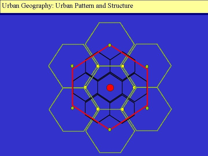 Urban Geography: Urban Pattern and Structure 