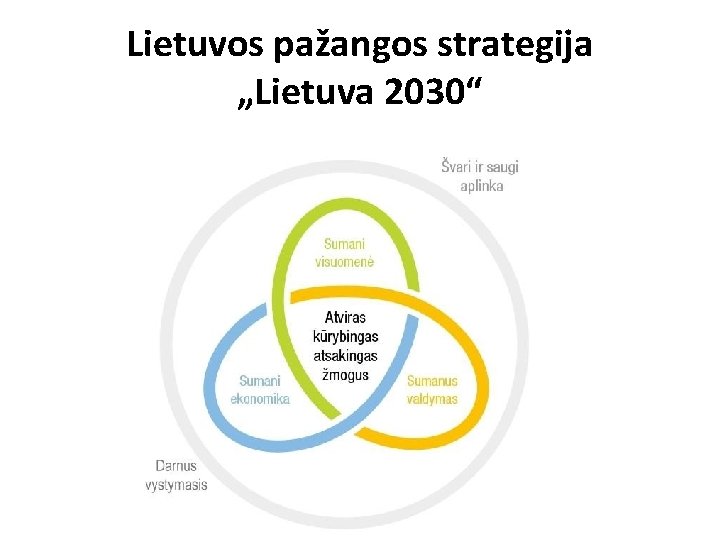 Lietuvos pažangos strategija „Lietuva 2030“ 