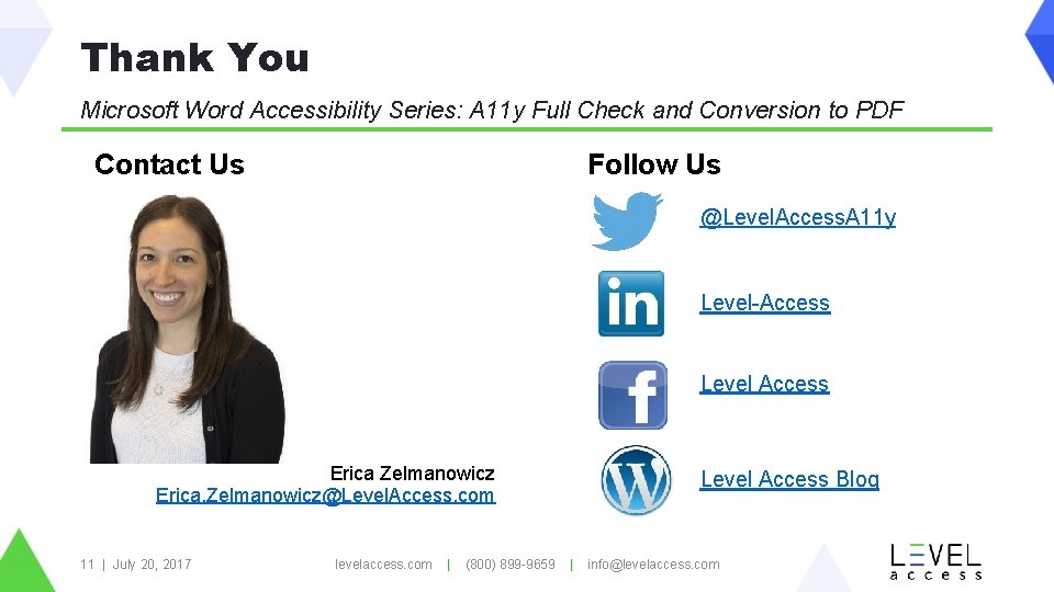 Microsoft Word 2016 Accessibility Check and Conversion to