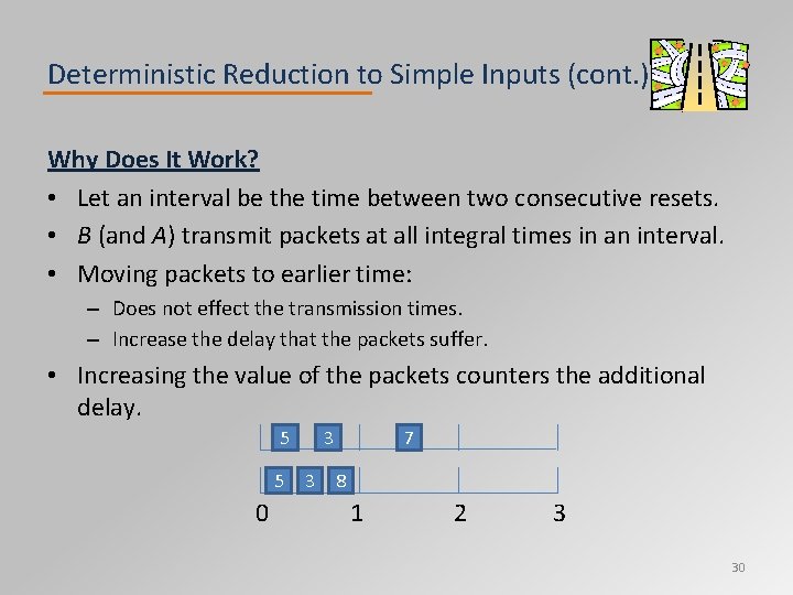 Deterministic Reduction to Simple Inputs (cont. ) Why Does It Work? • Let an
