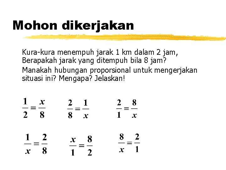 Mohon dikerjakan Kura-kura menempuh jarak 1 km dalam 2 jam, Berapakah jarak yang ditempuh