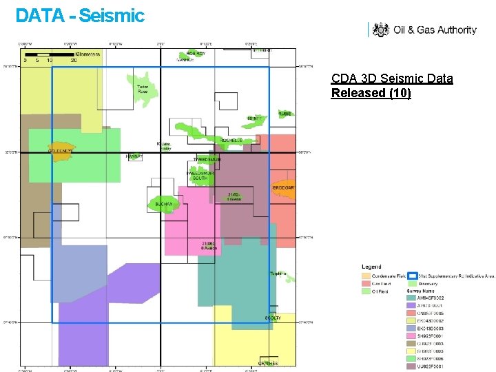 DATA - Seismic CDA 3 D Seismic Data Released (10) 