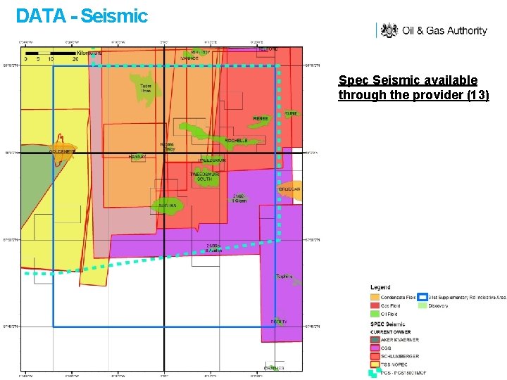 DATA - Seismic Spec Seismic available through the provider (13) 