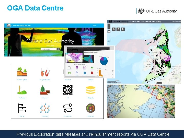 OGA Data Centre Previous Exploration data releases and relinquishment reports via OGA Data Centre