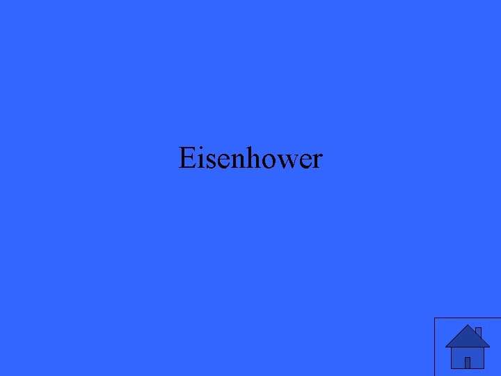 Eisenhower 