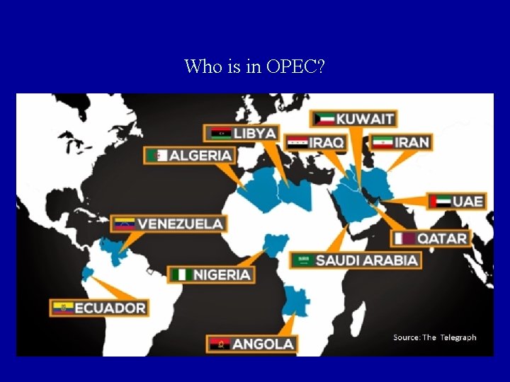 Who is in OPEC? Who is in OPEC?