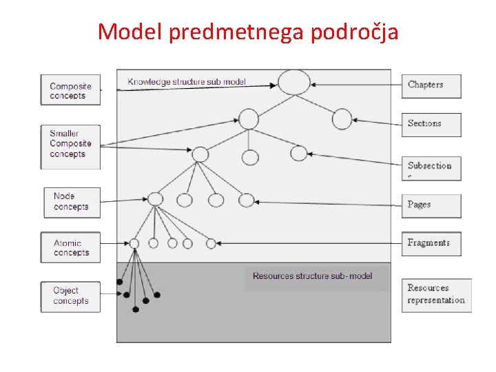 Model predmetnega področja 