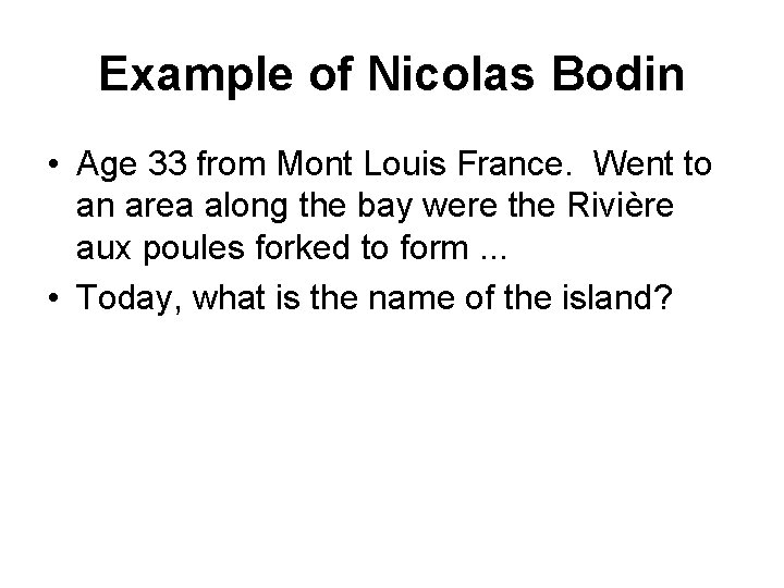 Example of Nicolas Bodin • Age 33 from Mont Louis France. Went to an