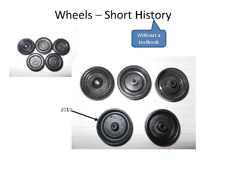 Wheels – Short History Without a textbook 2010 